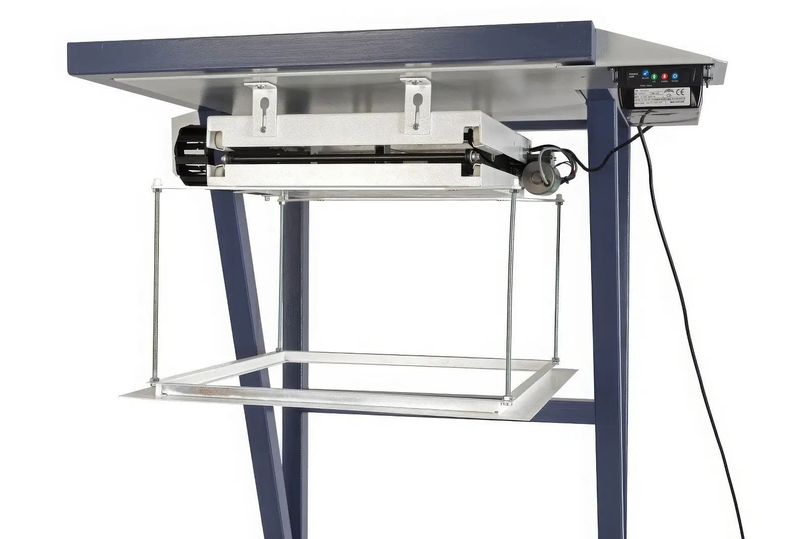 A motorised mechanism that can lower a projector mounted to a test rig as string ?? firstImage.Name